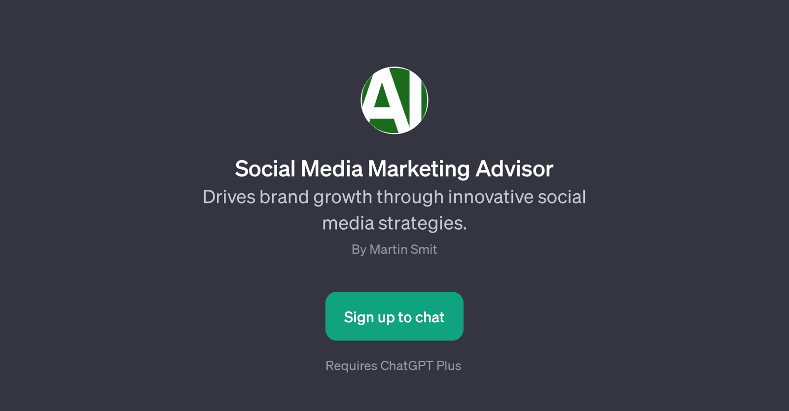 Social Media Marketing Advisor