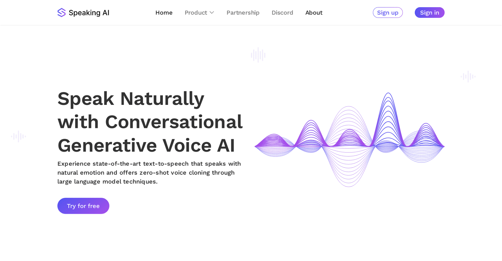 SpeakingAI