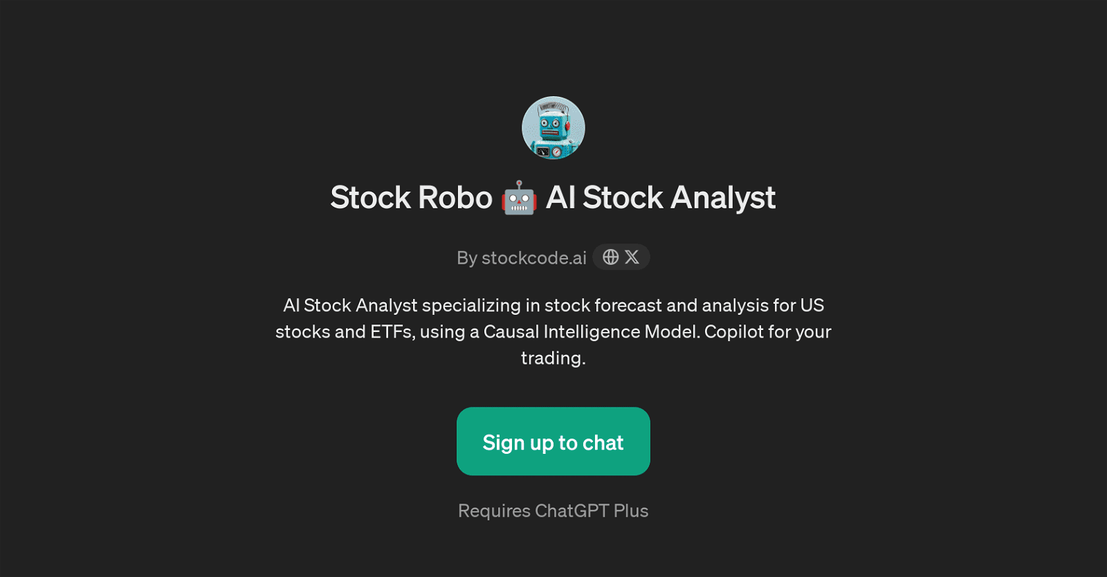 Stock Robo AI Stock Analyst