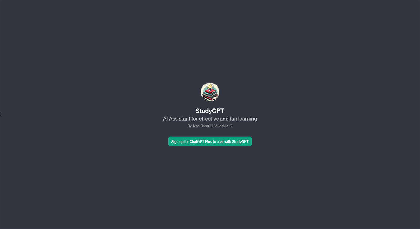 StudyGPT - Effective and Fun Learning