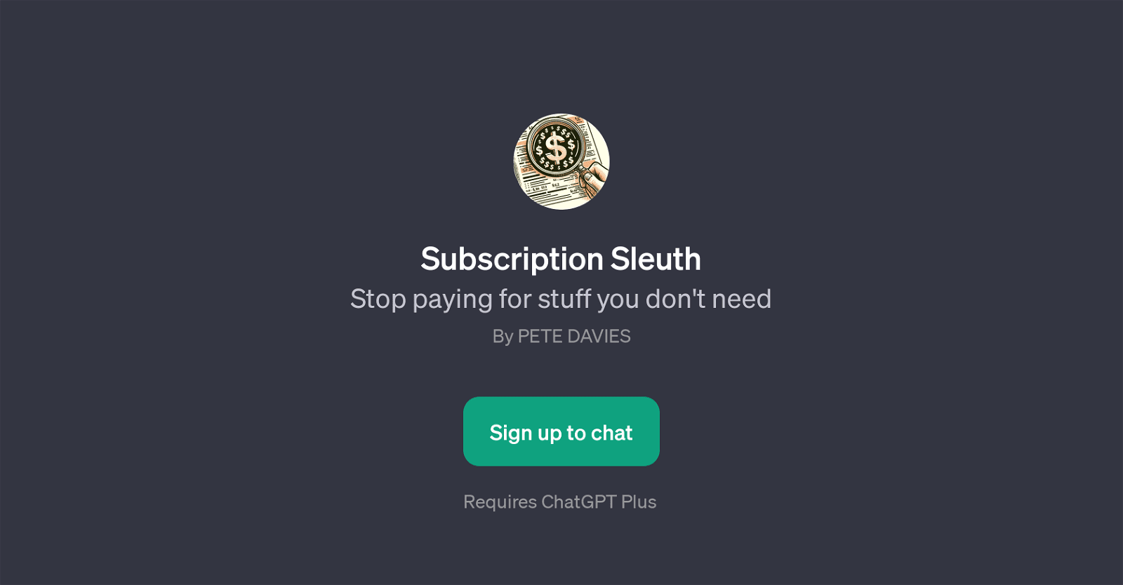 Subscription Sleuth