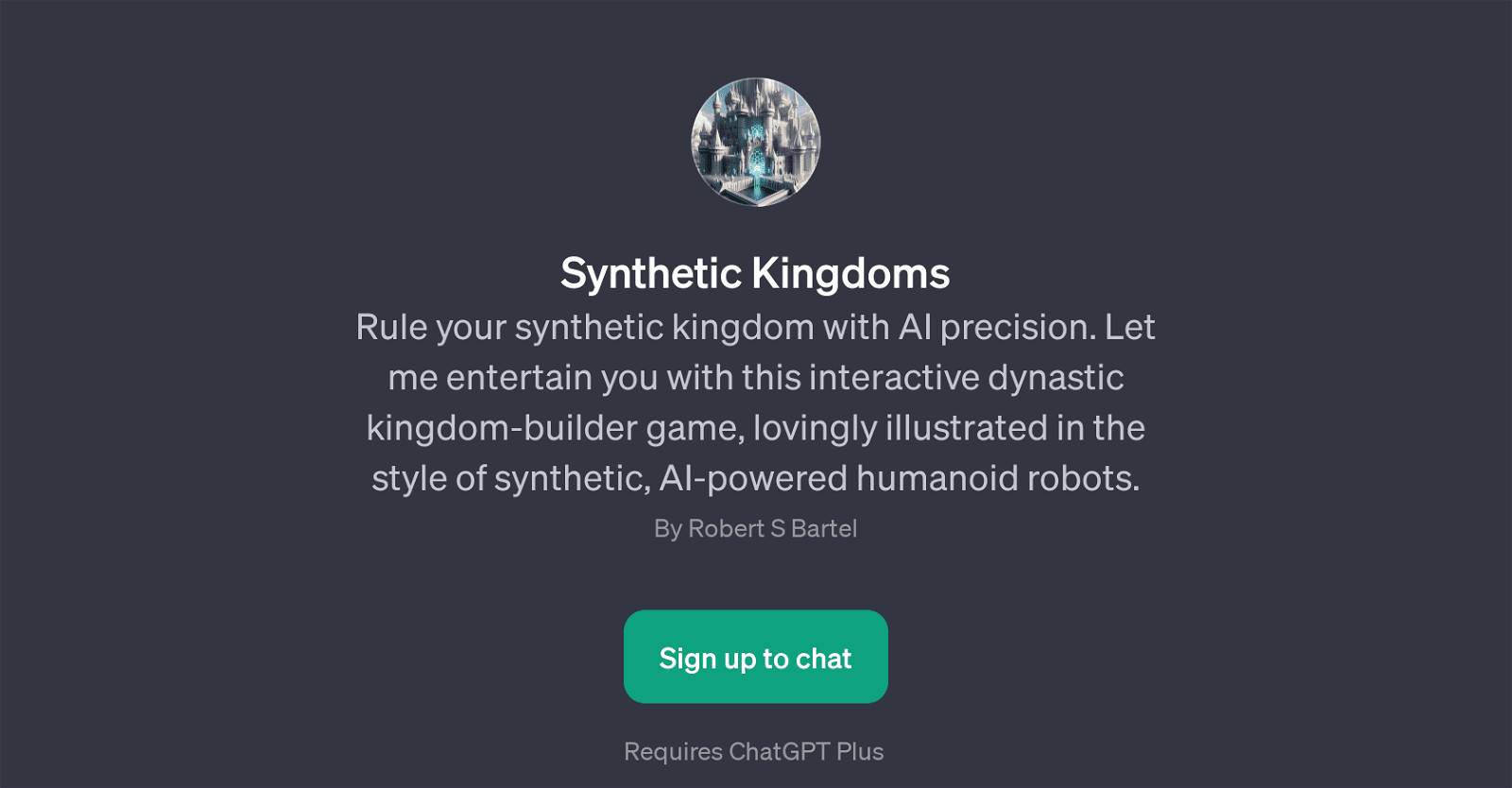 Synthetic Kingdoms