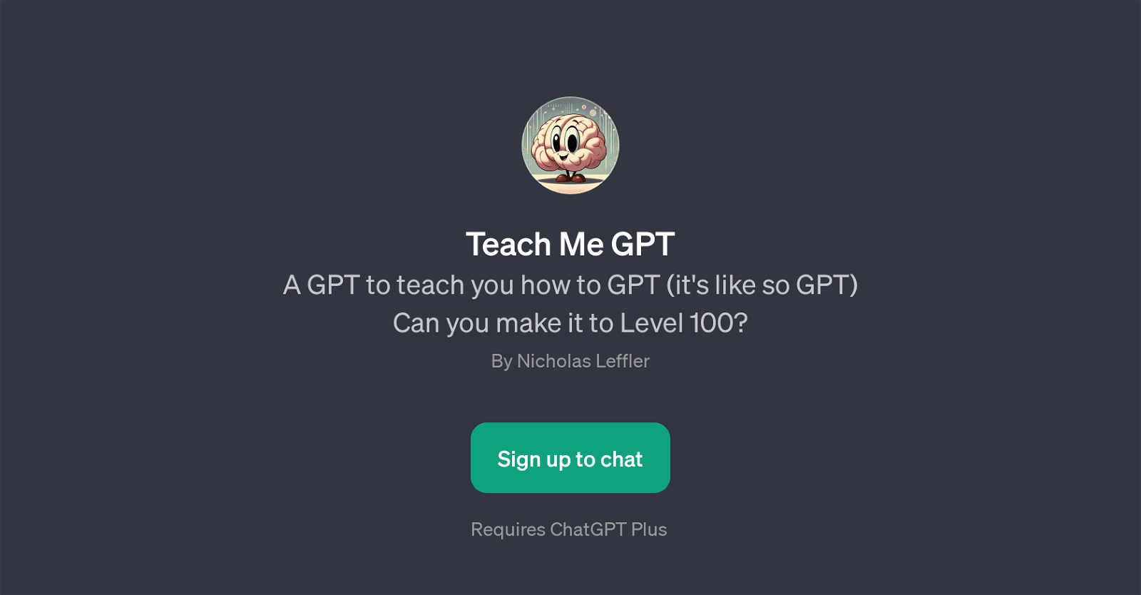 Teach Me GPT