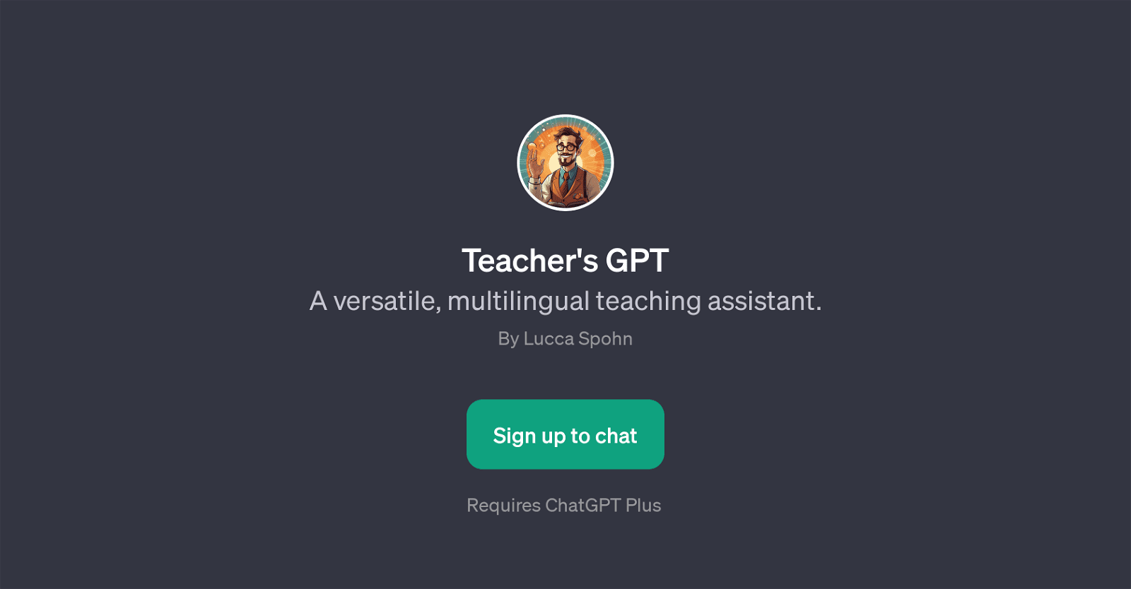 Teacher's GPT