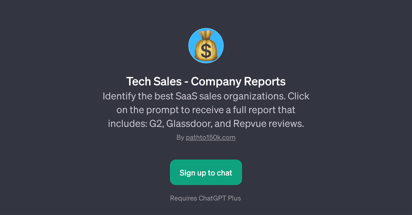 Tech Sales - Company Reports