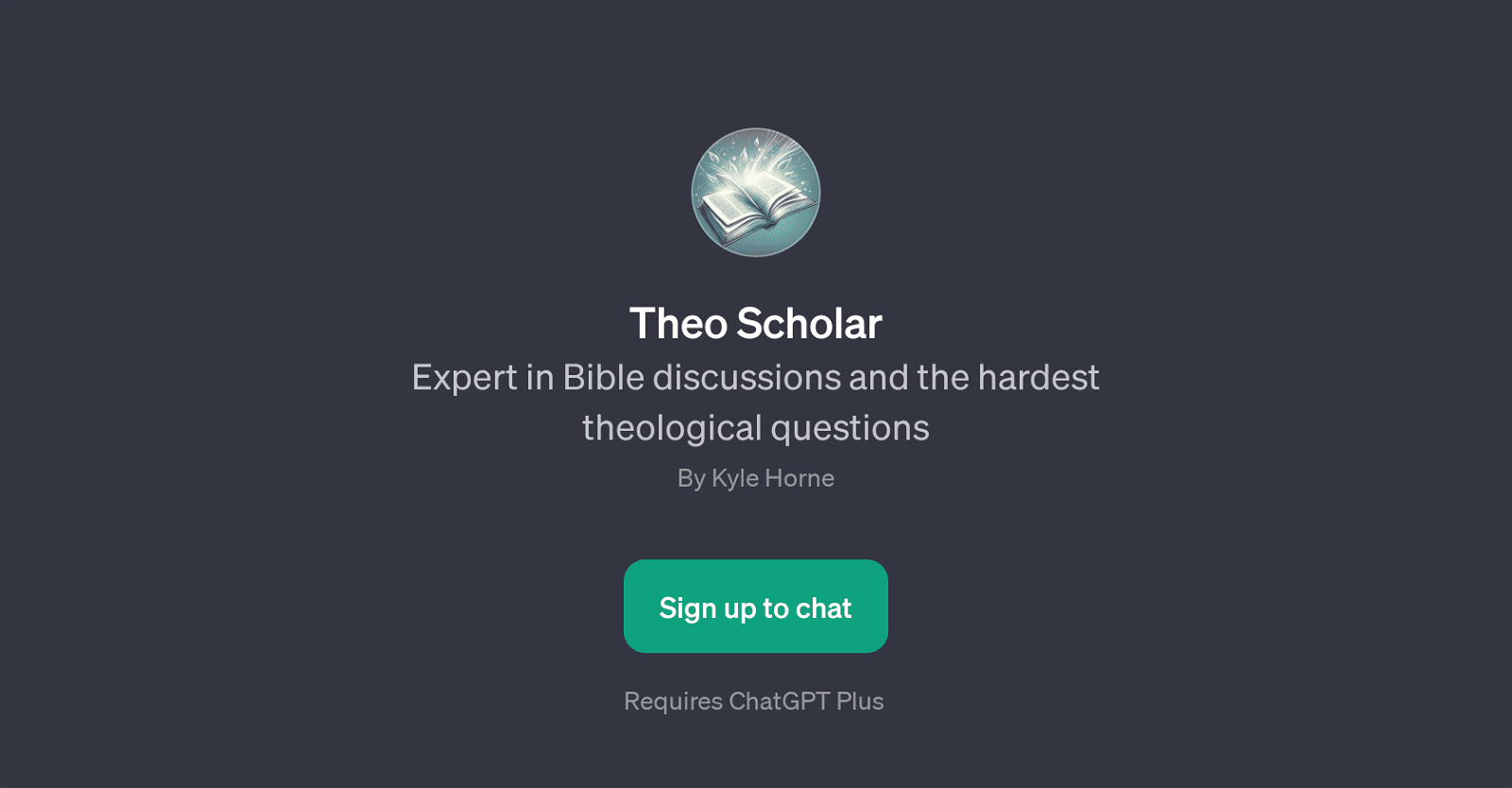 Theo Scholar