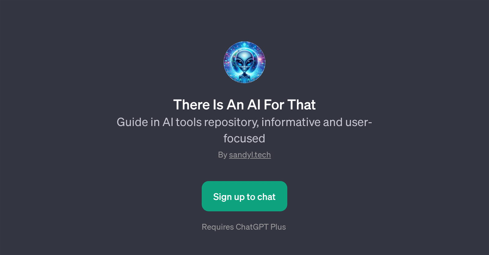 There Is An AI For That