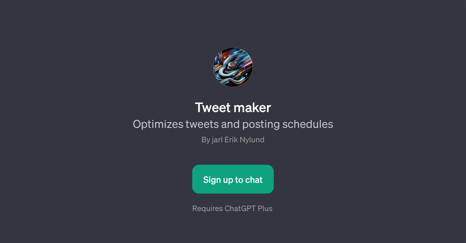 Tweet maker