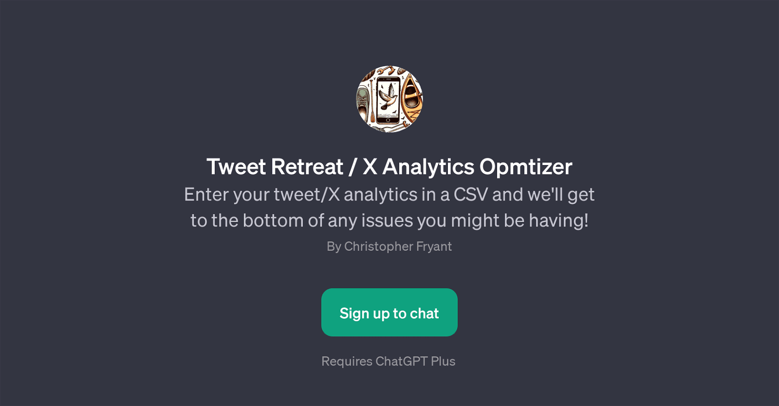 Tweet Retreat / X Analytics Opmtizer