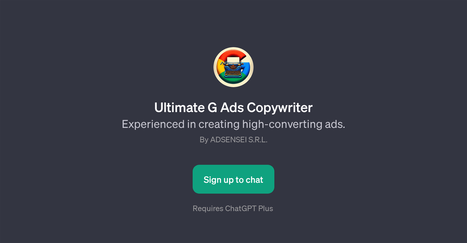 Ultimate G Ads Copywriter