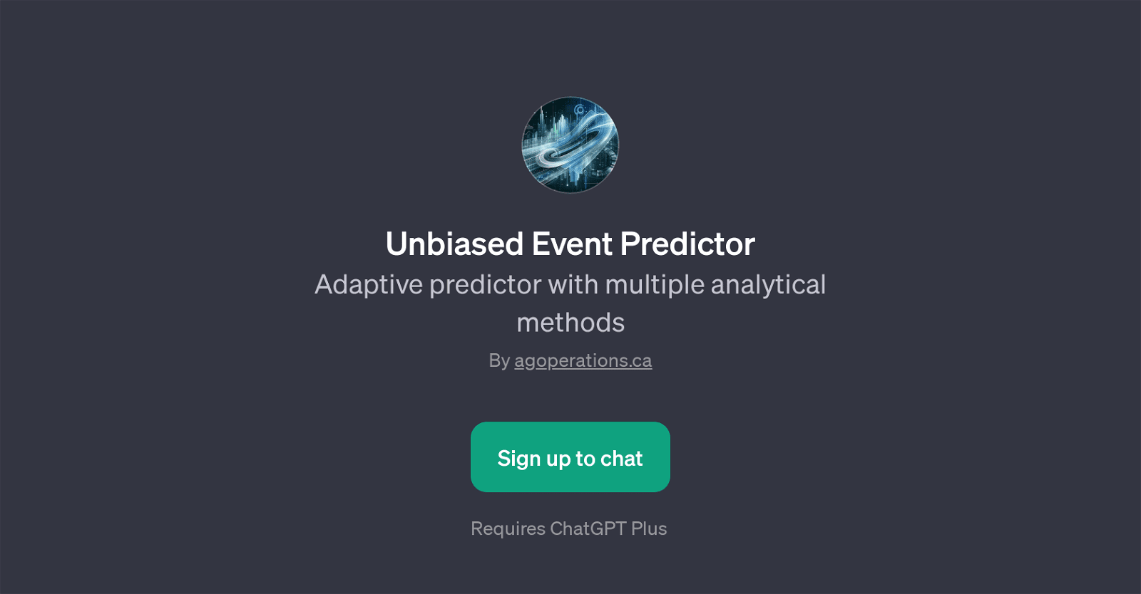Unbiased Event Predictor