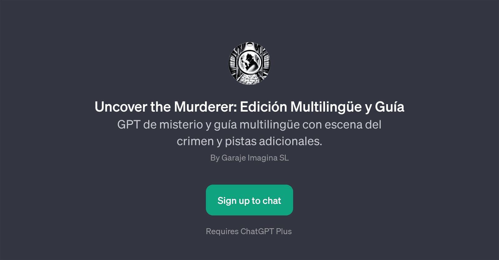 Uncover the Murderer: Edicin Multilinge y Gua