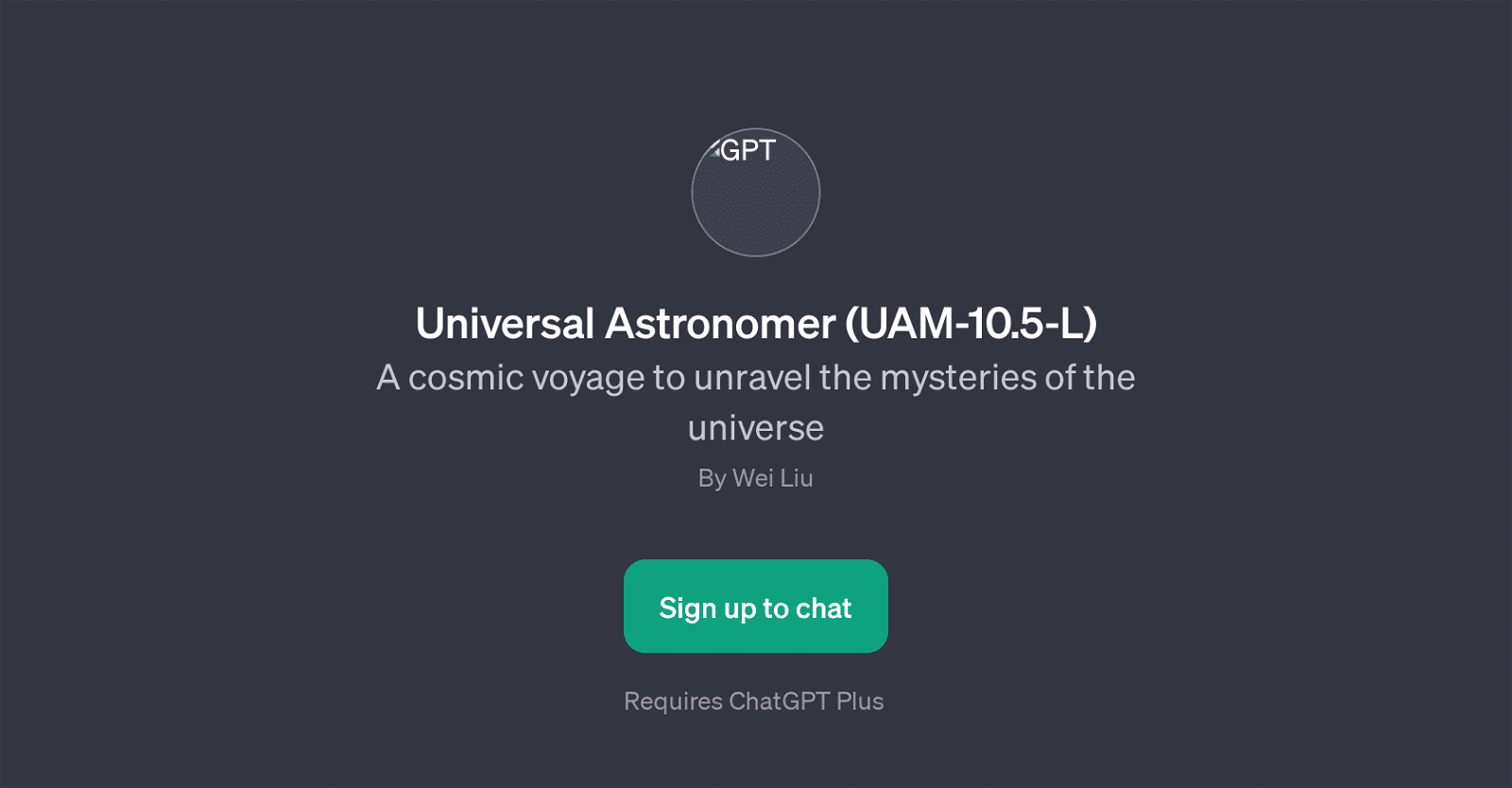 Universal Astronomer (UAM-10.5-L)