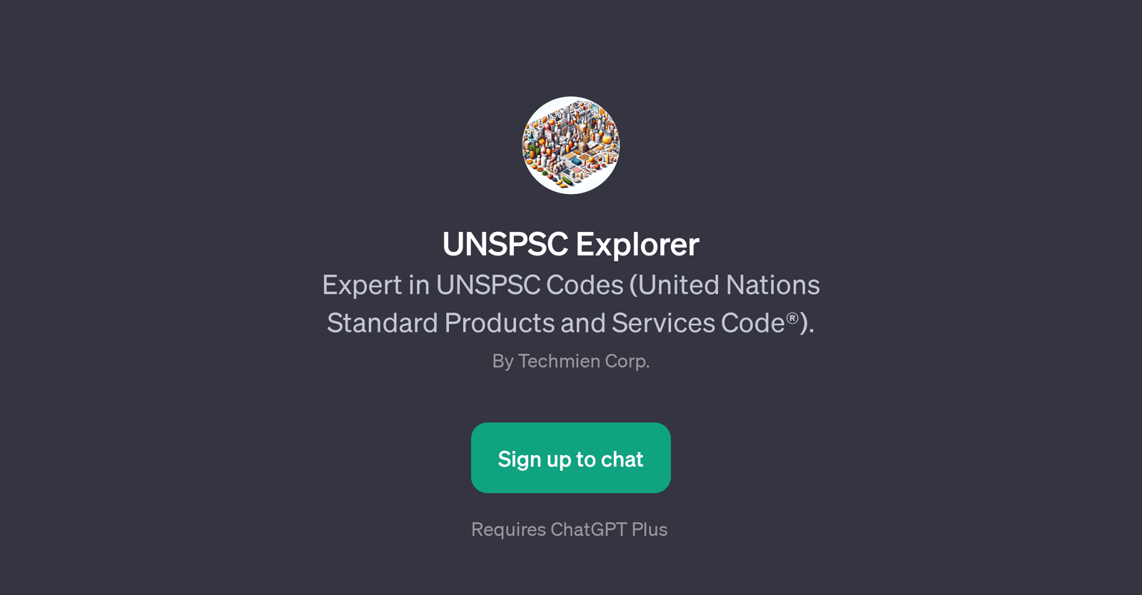 UNSPSC Explorer