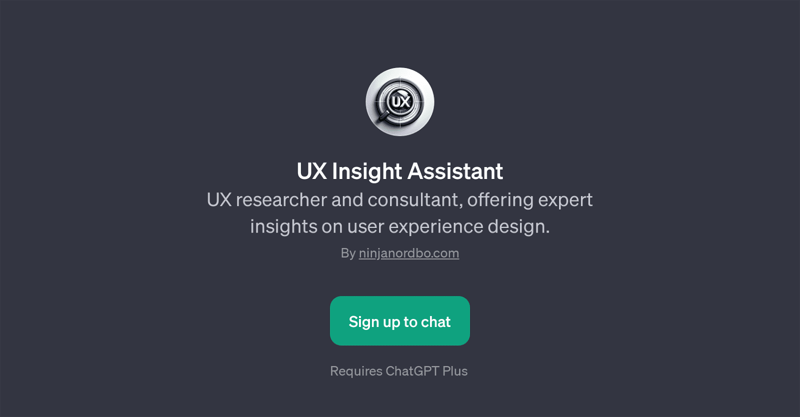 UX Insight Assistant