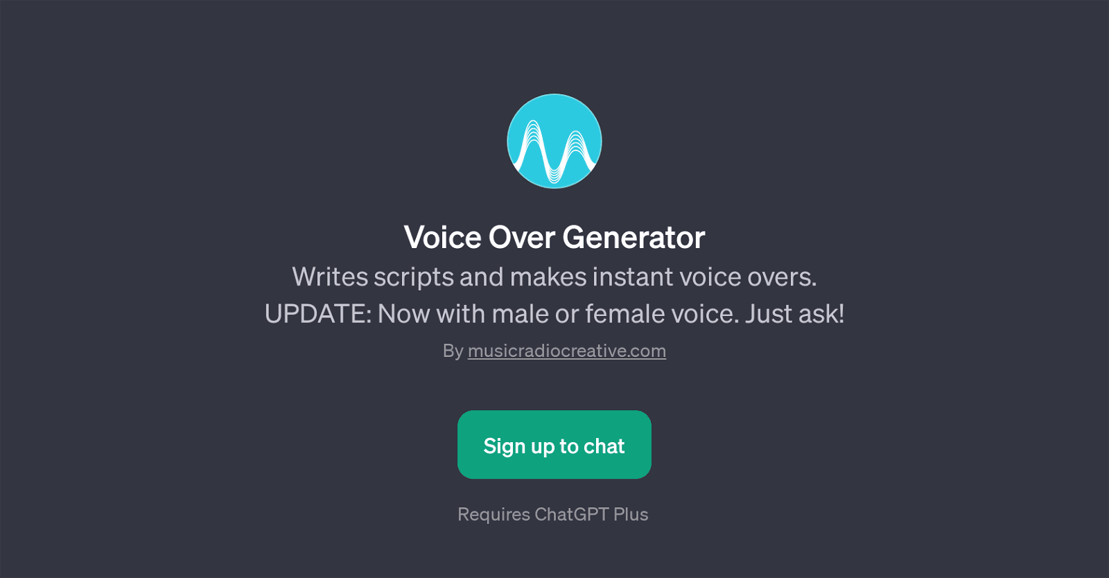 Voice Over Generator