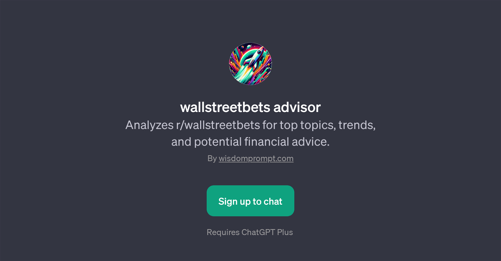 Wallstreetbets advisor