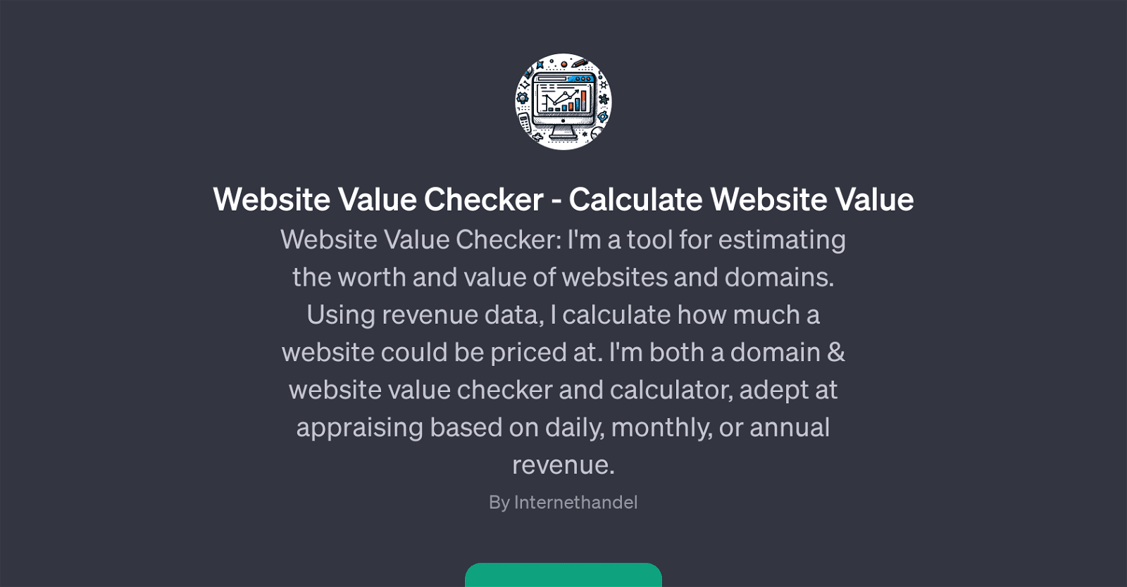 Website Value Checker