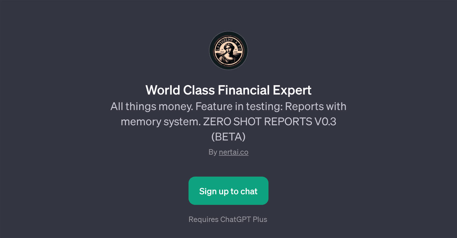 World Class Financial Expert