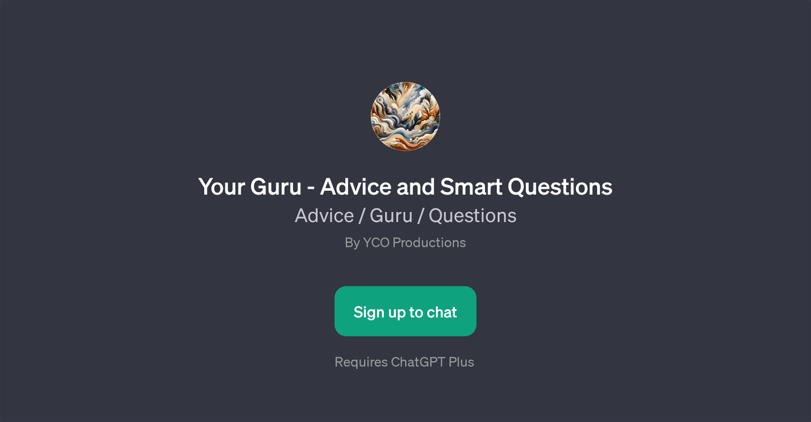 Your Guru - Advice and Smart Questions