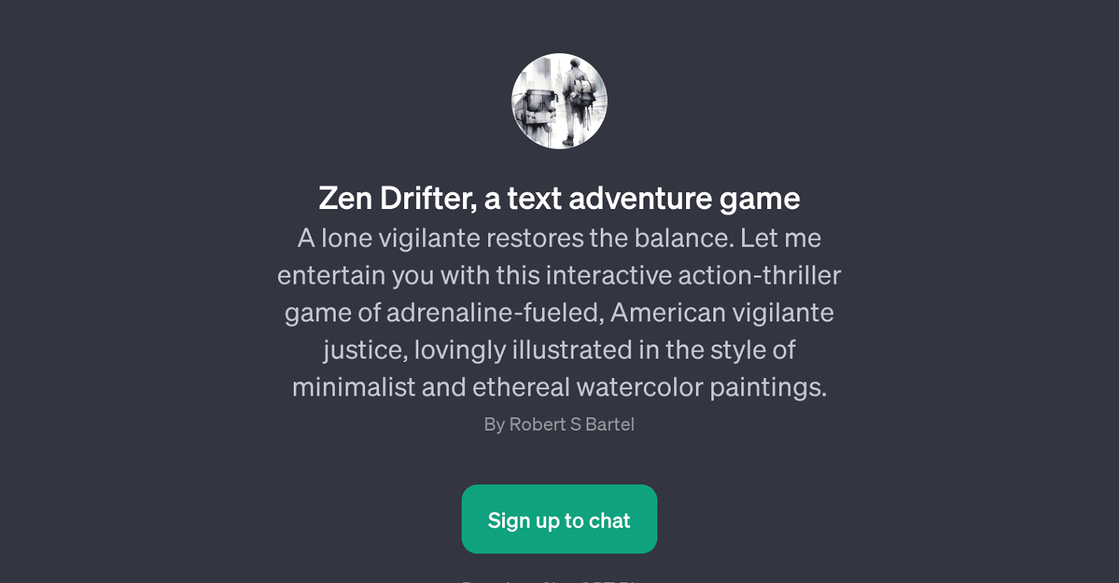 Zen Drifter - Text Adventure Game