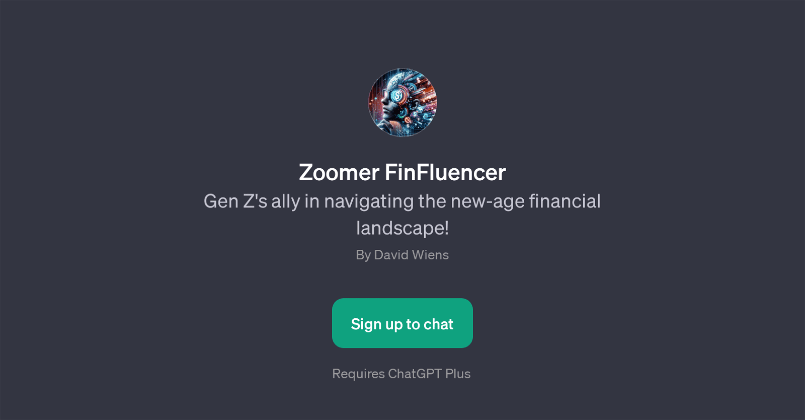 Zoomer FinFluencer