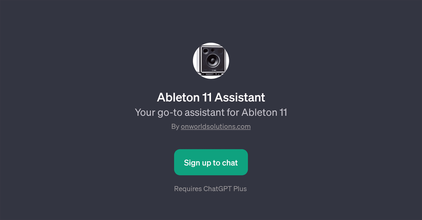 Ableton 11 Assistant