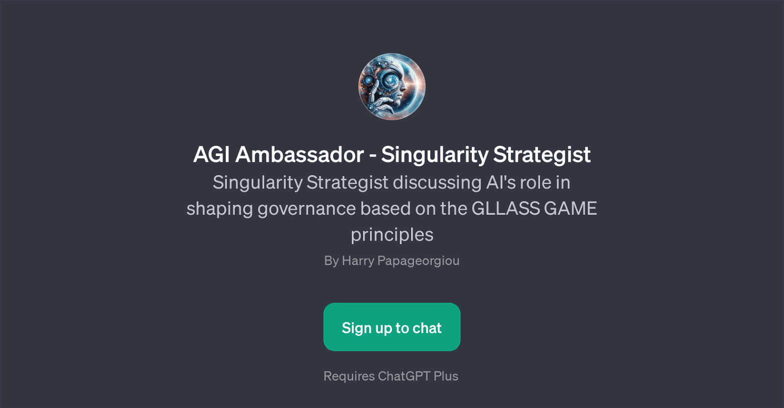 AGI Ambassador - Singularity Strategist