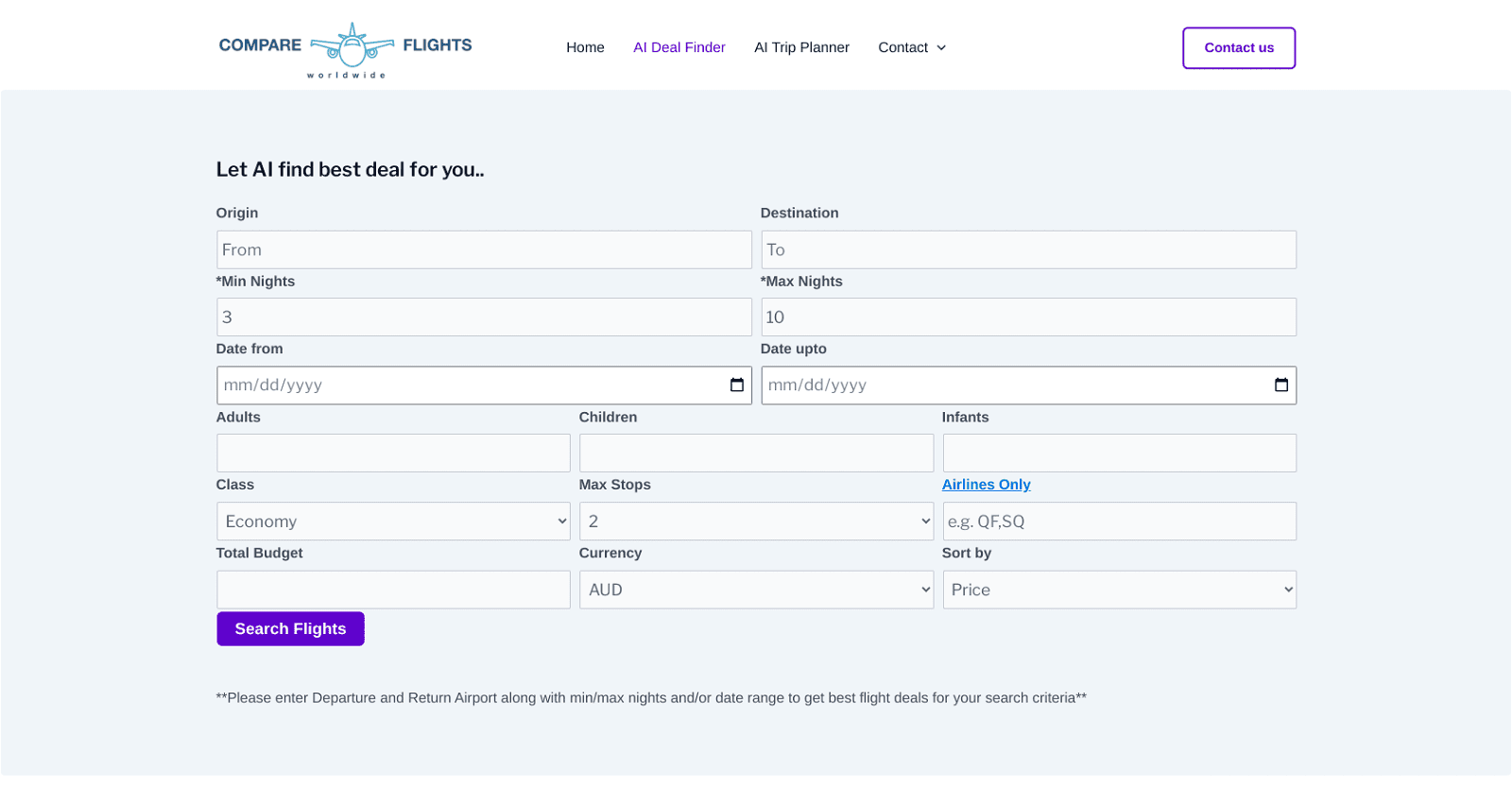 AI Deal Finder