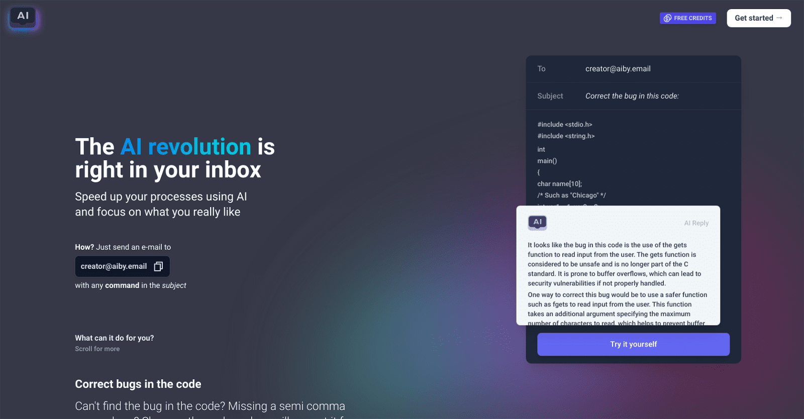 AIby Email