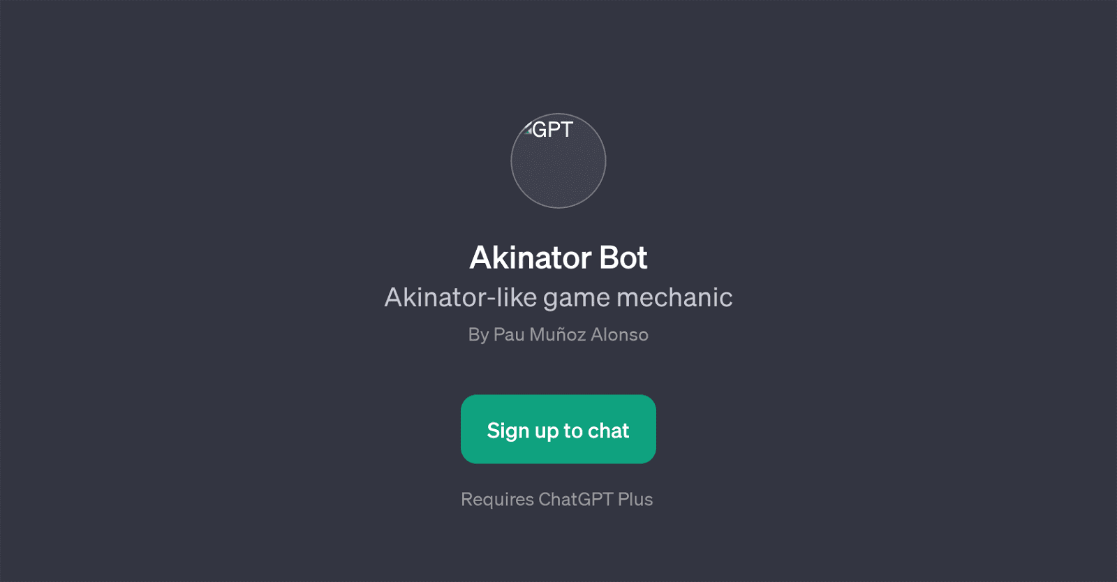 Akinator Bot
