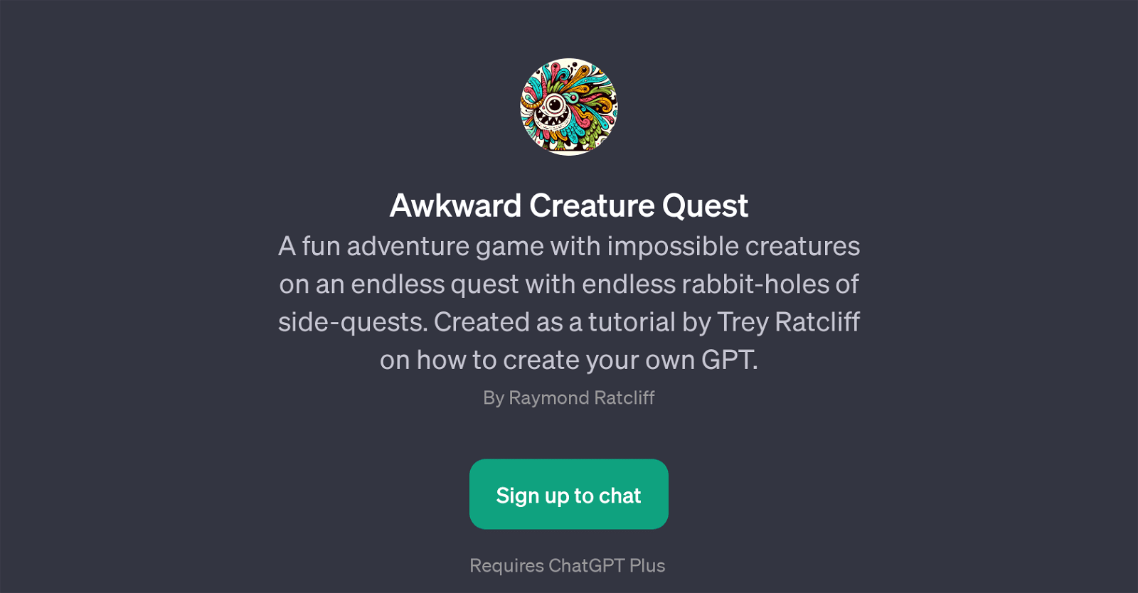 Awkward Creature Quest