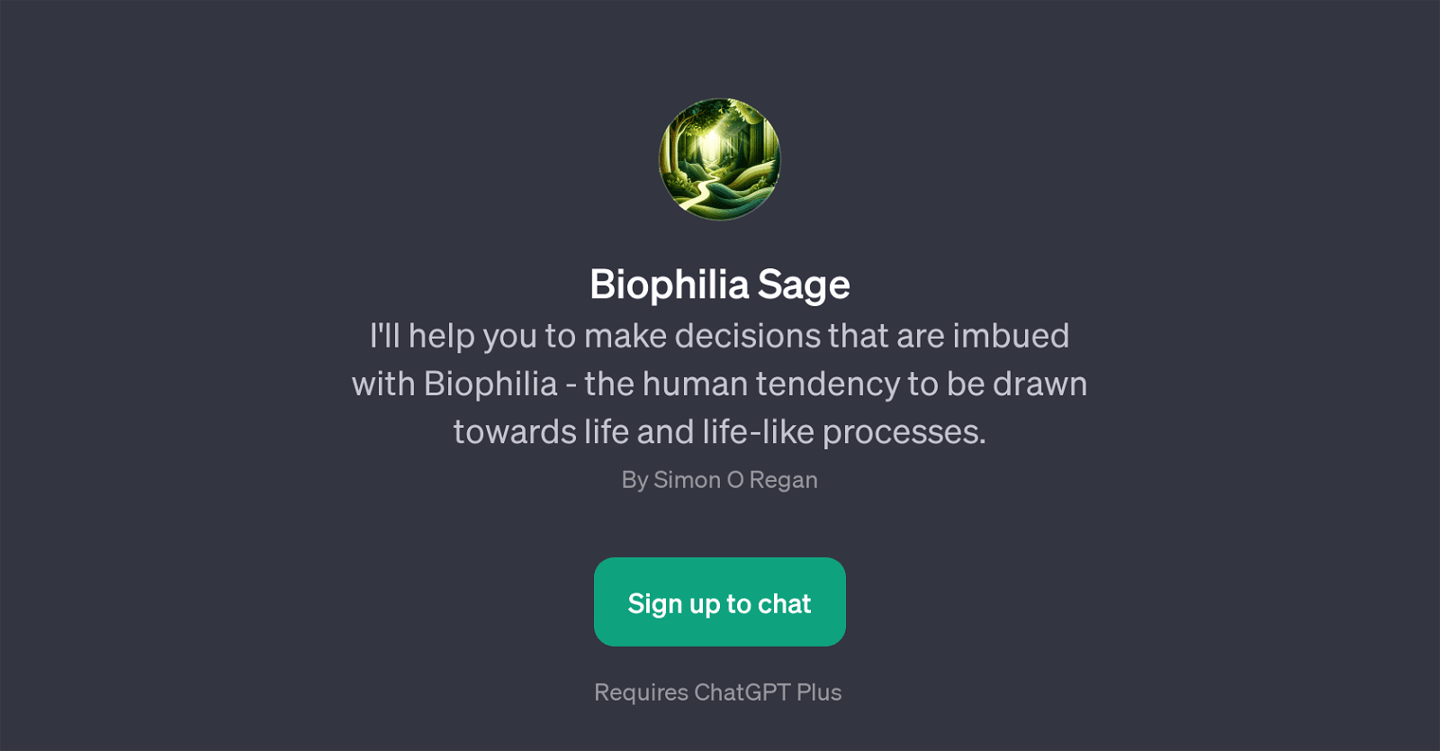 Biophilia Sage
