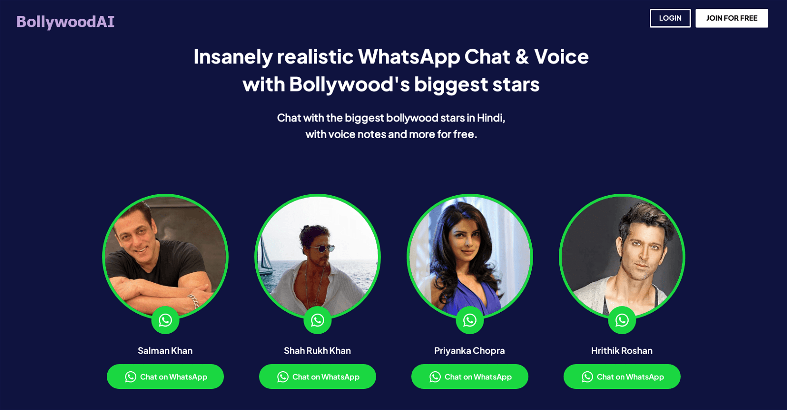 Bollywood AI