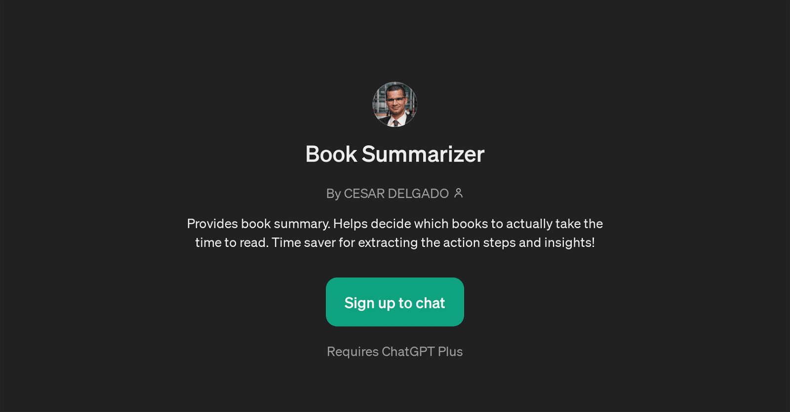 Book Summarizer