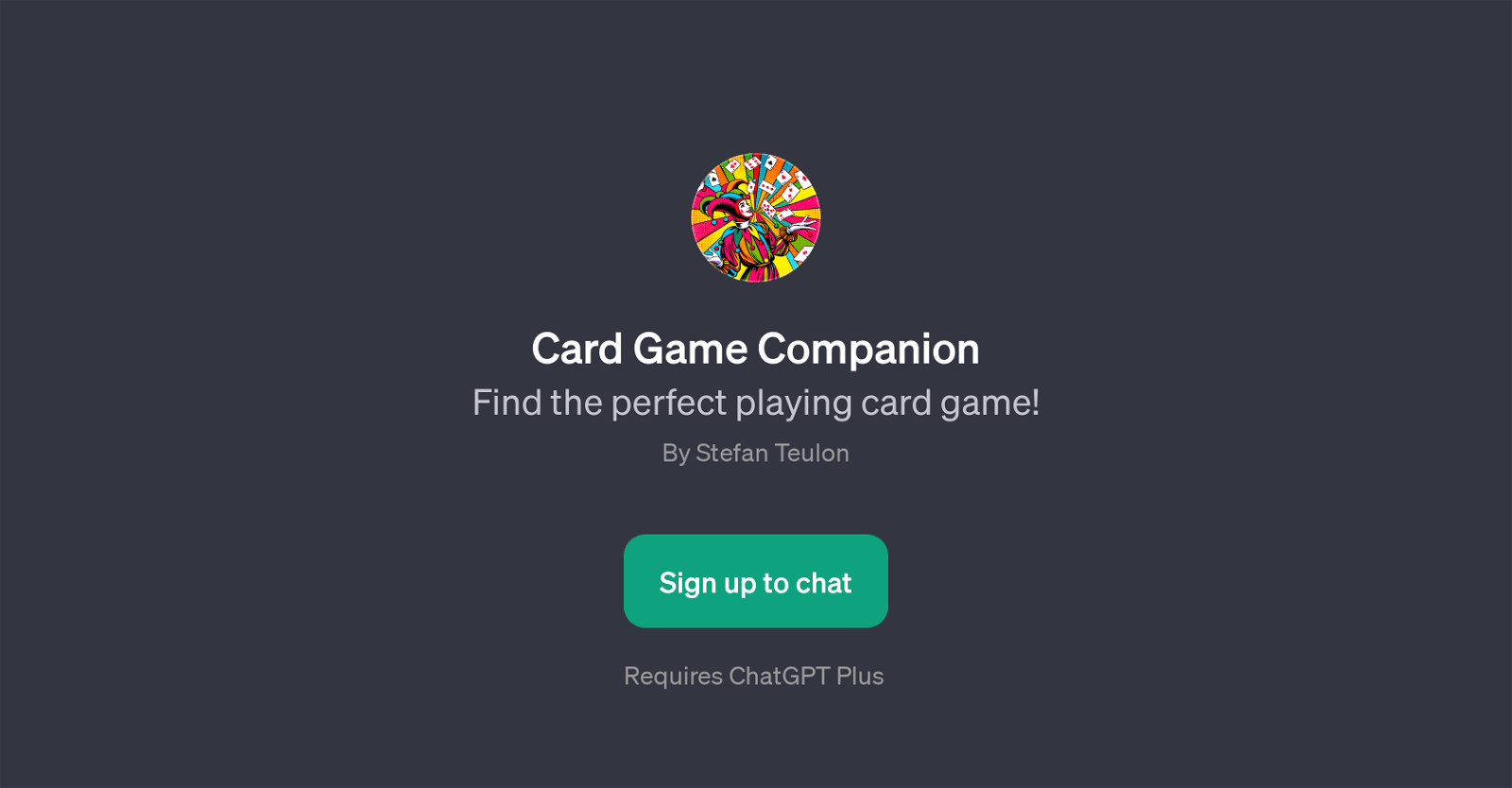 Card Game Companion