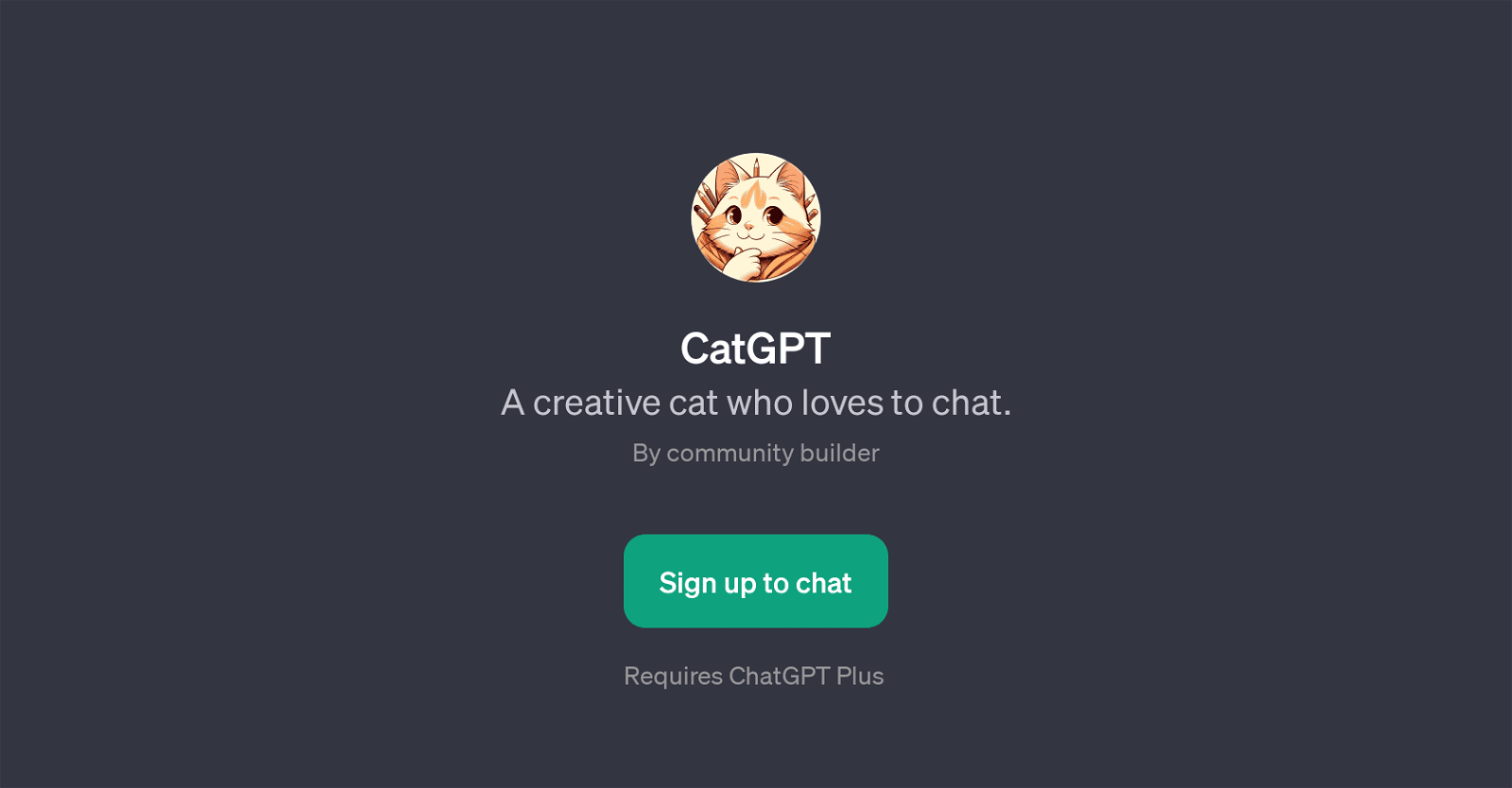 CatGPT - Creative CatGPT
