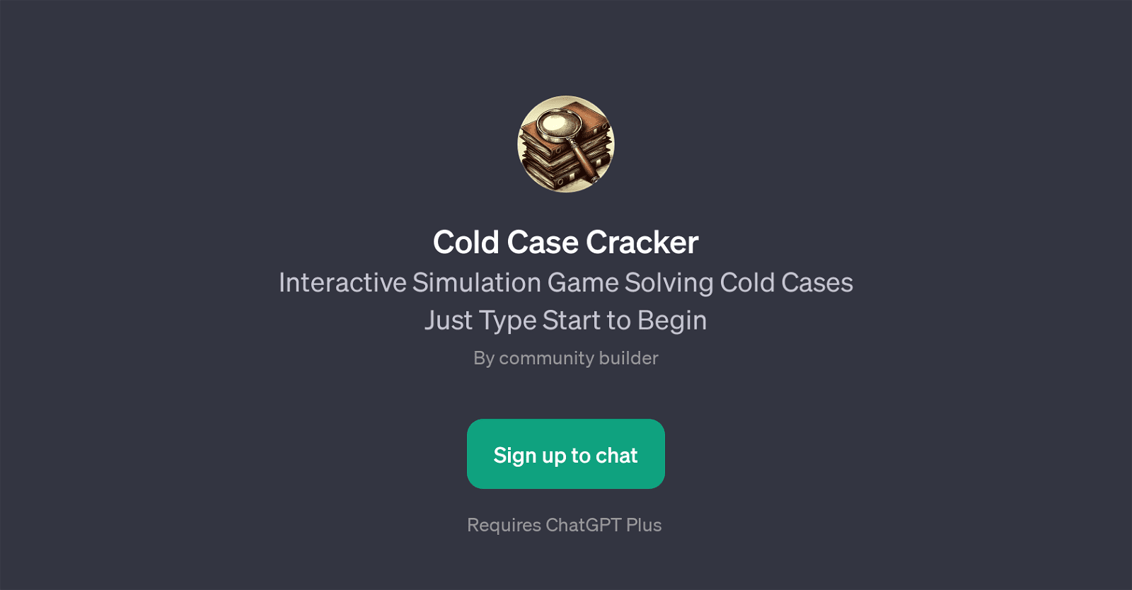 Cold Case Cracker