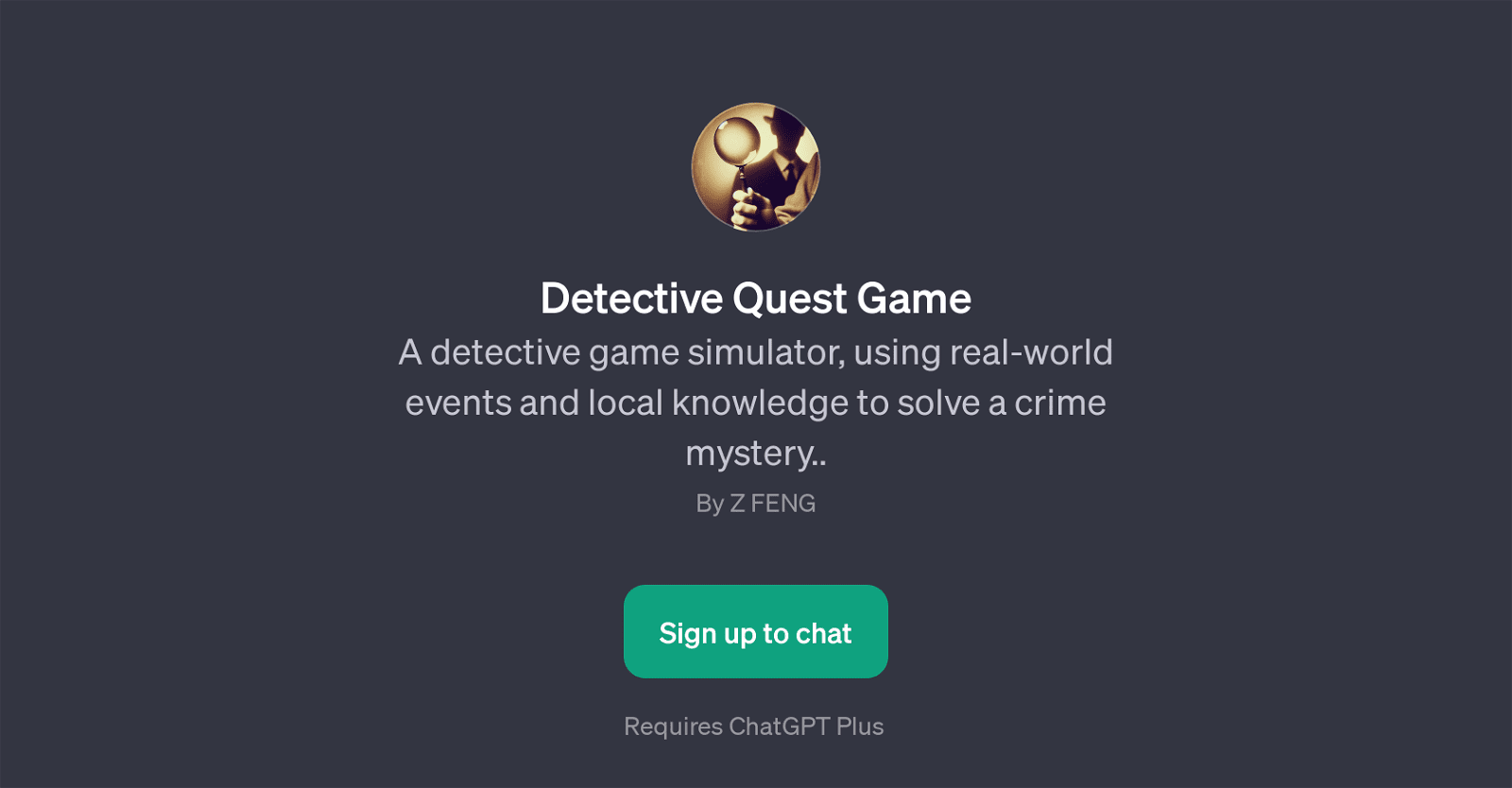 Detective Quest Game