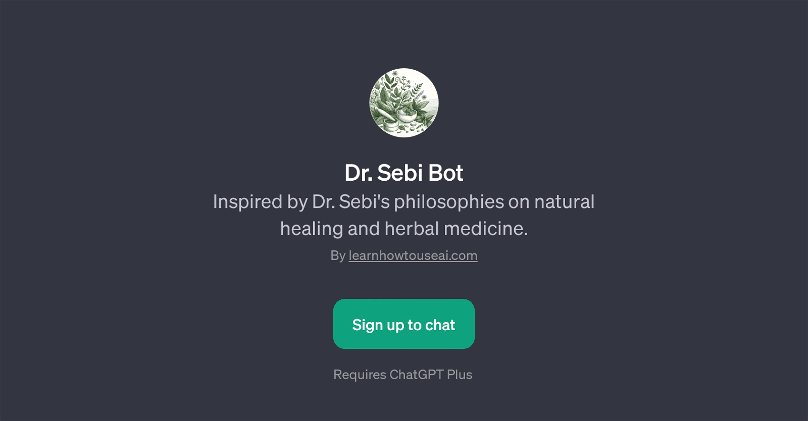 Dr Sebi Bot
