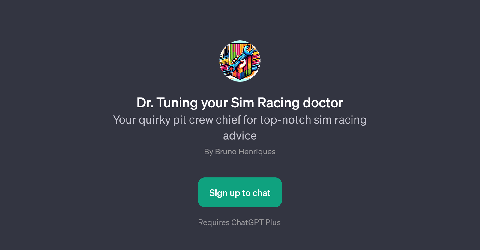Dr. Tuning your Sim Racing doctor