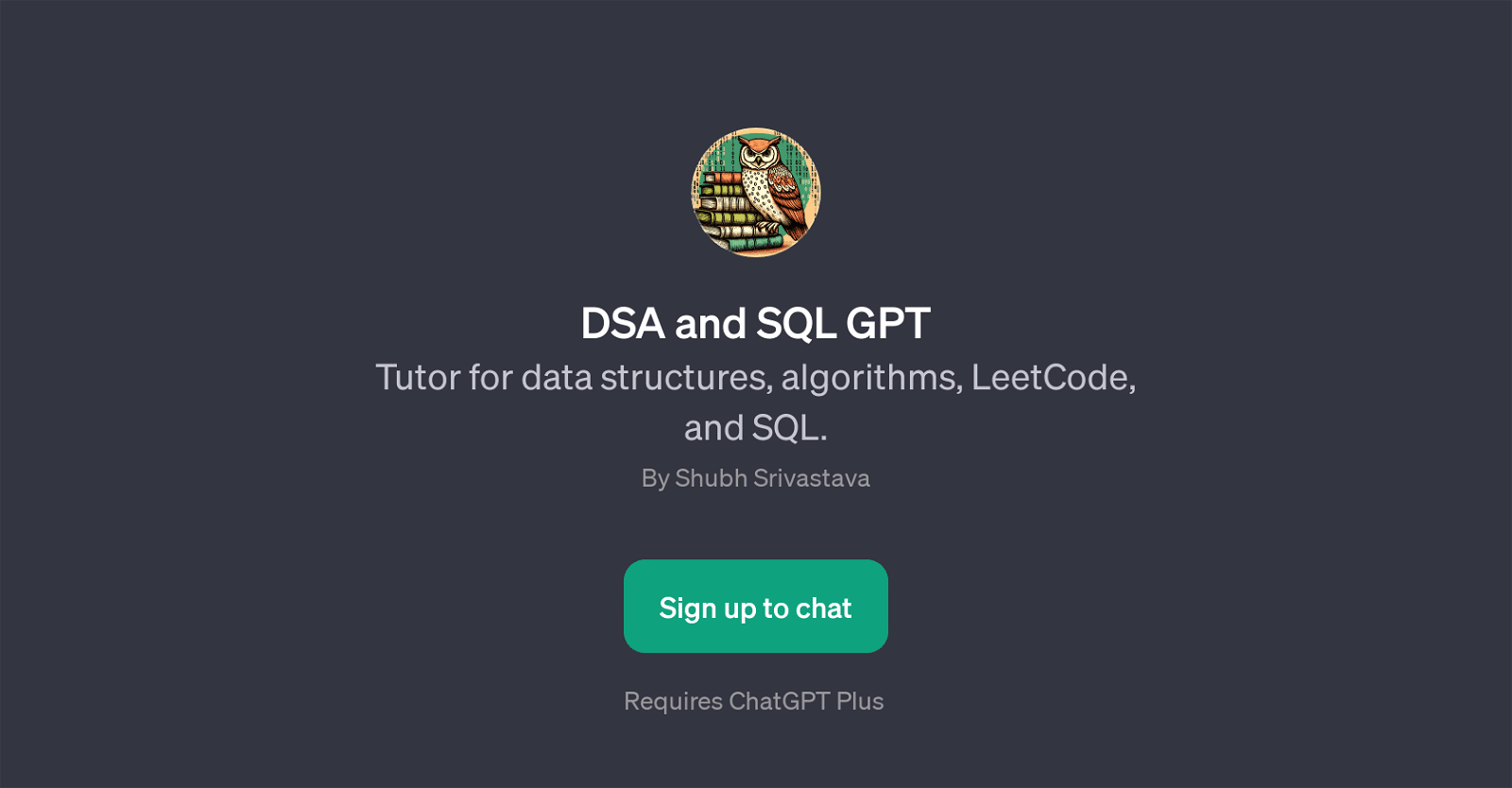 DSA and SQL GPT