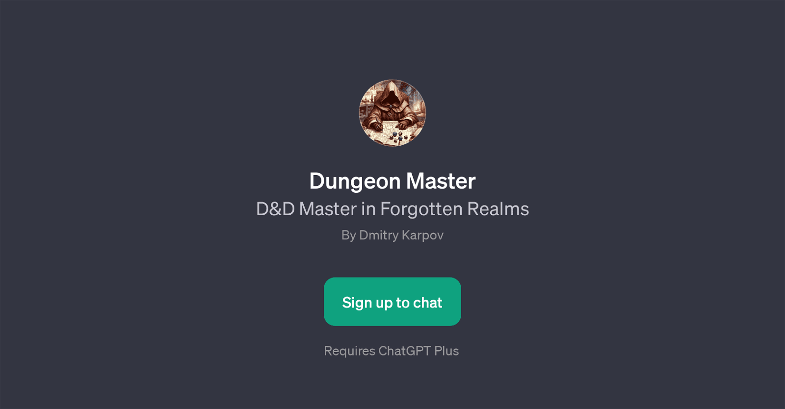 Dungeon Master GPT - D&D Master