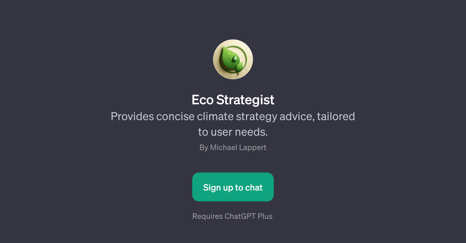 Eco Strategist