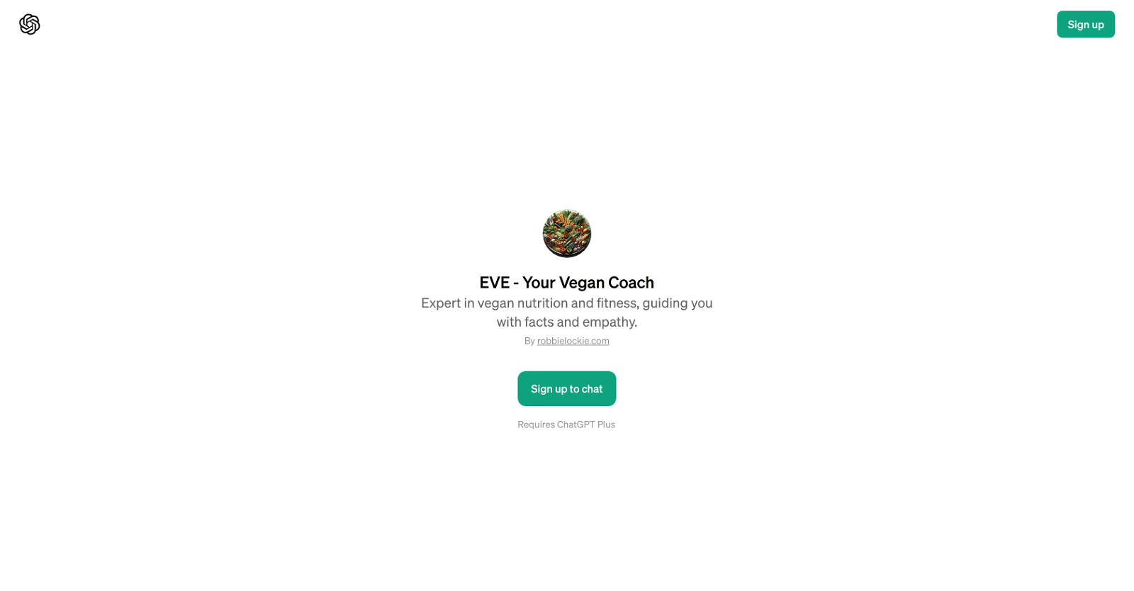 EVE - Your Vegan Coach