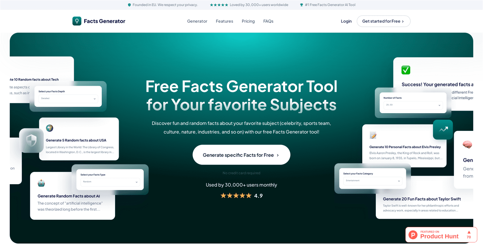 Facts-Generator.com