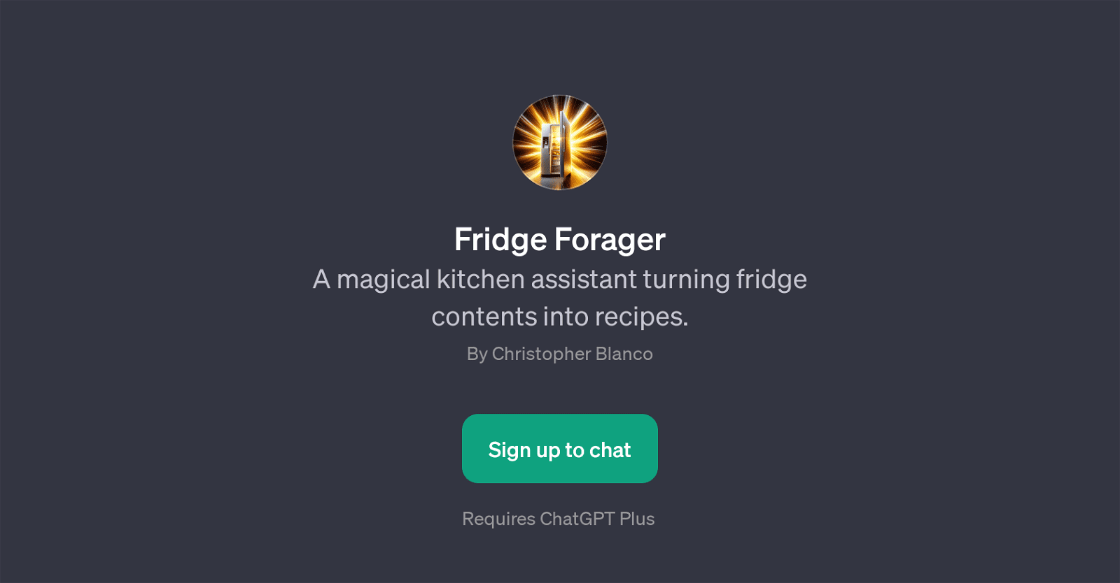 Fridge Forager