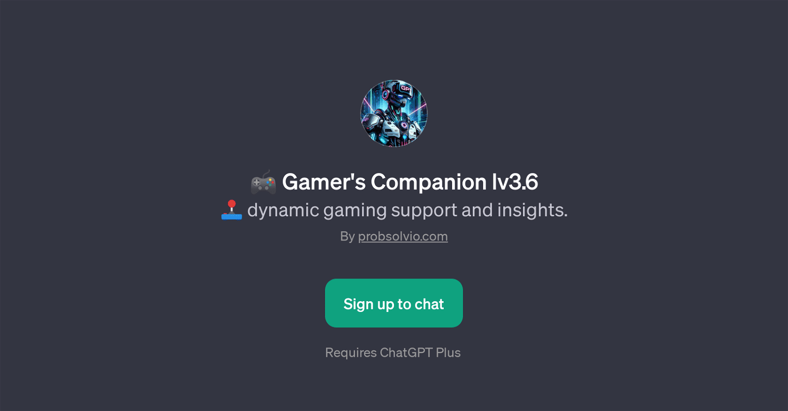 Gamer's Companion lv3.6