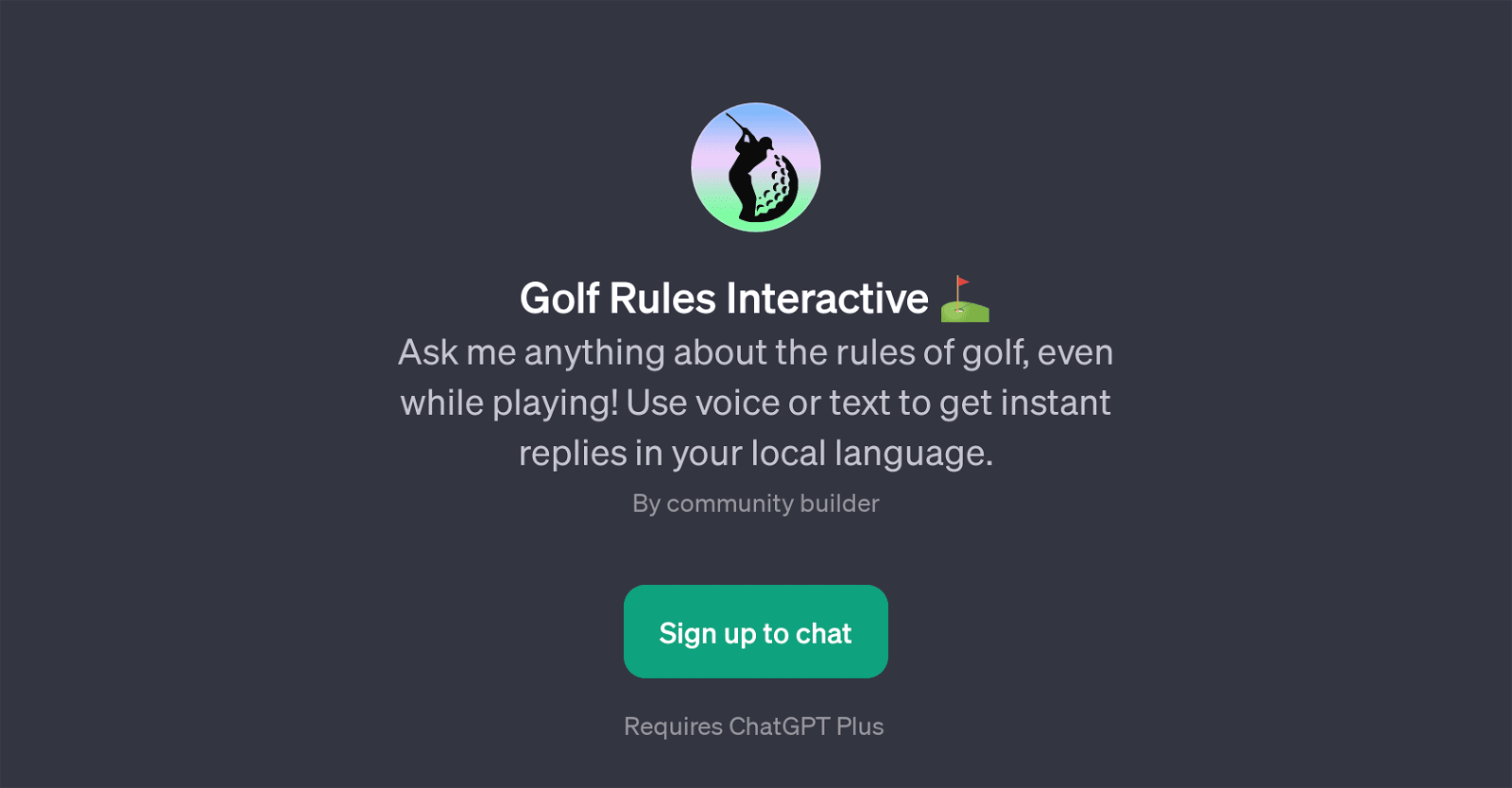 Golf Rules Interactive