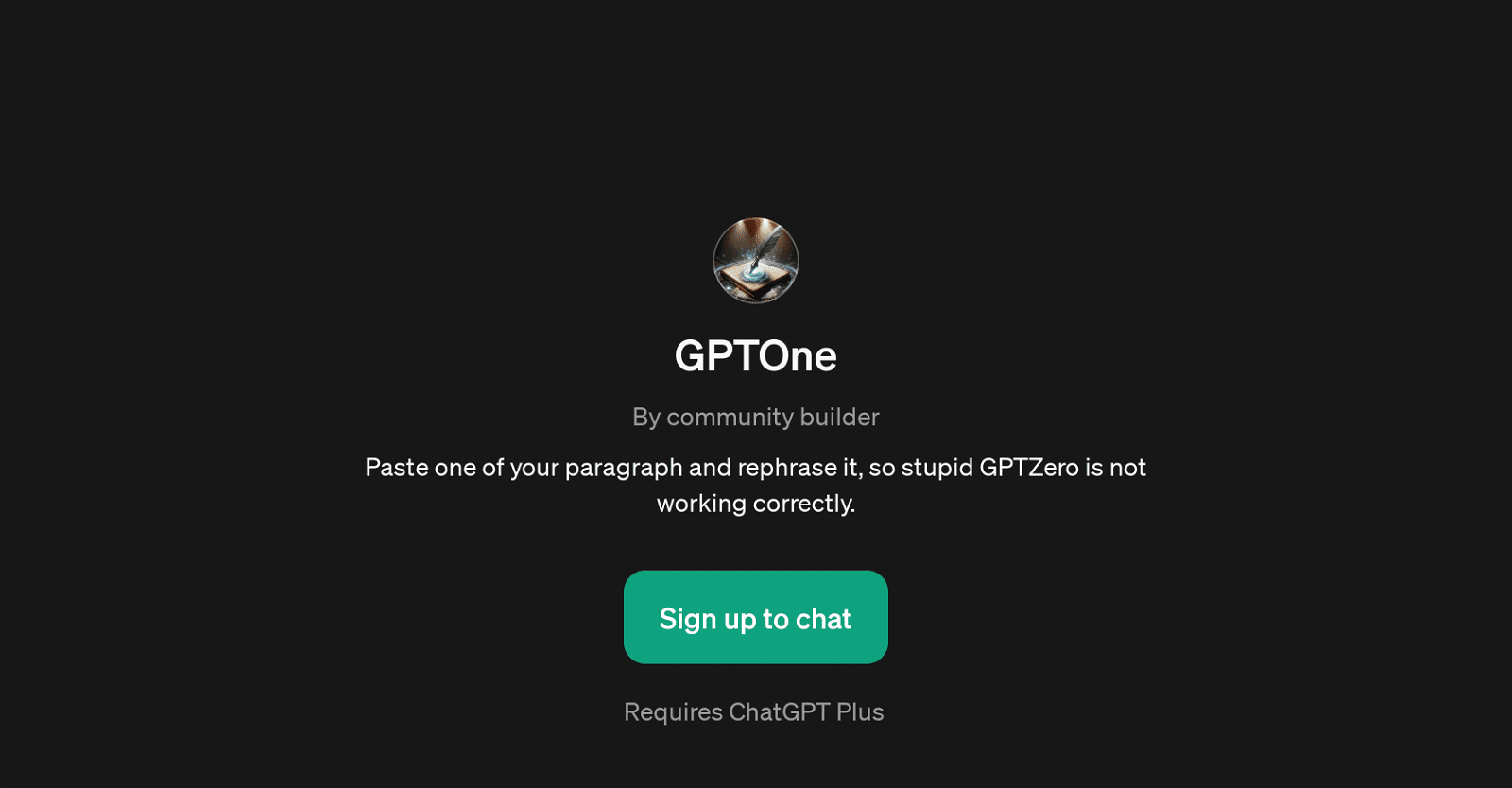 GPTOne
